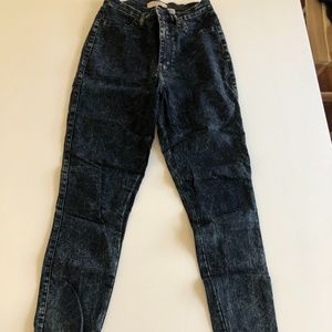 Stone Wash High Waist Stretchy Jeans